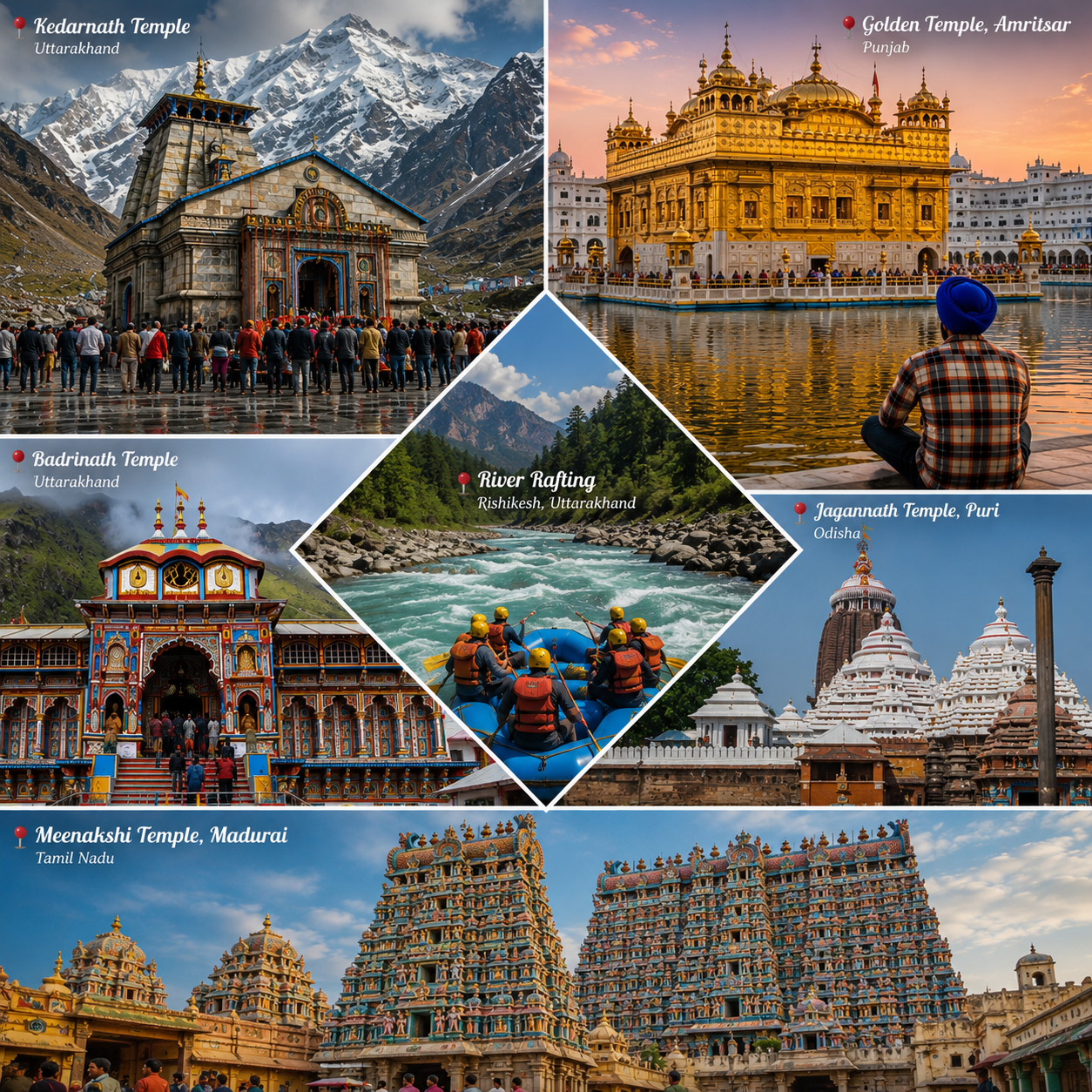 Mandiro ki shanti aur adventure ka thrill — dono ka perfect experience sirf hamare saath.